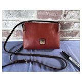 VINTAGE RED LEATHER DOONEY & BOURKE PURSE