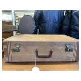VINTAGE CARDBOARD SUITCASE
