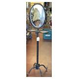 (2 PCS) 1 VICTORIAN ERA SHAVING MIRROR STAND &