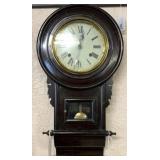 1910 JAPANESE SEIKOSHA WALL CLOCK WITH