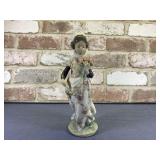 LLADRO FIGURINE - VALENCIAN LADY WITH FLOWERS;