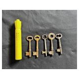 (5 PCS) SKELETON KEYS