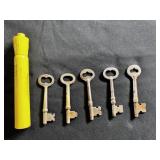(5 PCS) SKELETON KEYS