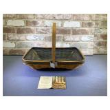 LONGABERGER SPRING MEADOW BASKET WITH