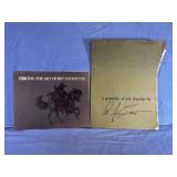 BOX LOT: BOOK & PORTFOLIO OF WESTERN & INDIAN