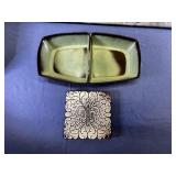 (2 PCS) FRANKOMA POTTERY - TRIVET & DIVIDED