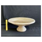 CARVED ONYX CENTERPIECE BOWL