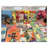 BOX LOT: 20 ASSORTED CHILDRENS COLORING &