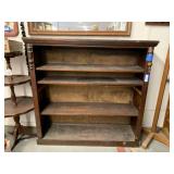 OPEN FRONT VINTAGE BOOKCASE;  48' x 14' x 46'