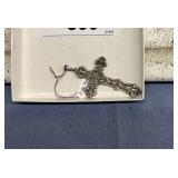 STERLING CROSS PENDANT