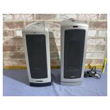 (2X) LASKO PORTABLE HEATERS; WORK