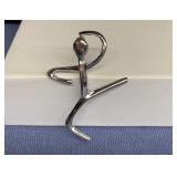 STERLING 'STICK FIGURE' PENDANT
