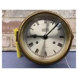 VINTAGE VETUS SHIP'S BELL BRASS WALL CLOCK