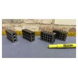 (4 PCS) STEEL HARDENED PRECISION 123 BLOCKS