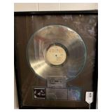 FRAMED & MATTED PLATINUM SALES AWARD -