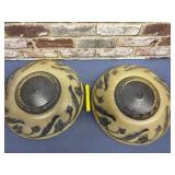 (2 PCS) VINTAGE CEILING LIGHT GLOBE