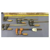 (5 PCS) BAR CLAMPS 12' - 1 JORGENSEN,