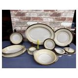 (2 BOXES)  102 PCS  NORITAKE CHINA 'GOLDKIN'