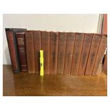 BOX LOT: 12 VINTAGE BOOKS - 10 VOLUMES OF