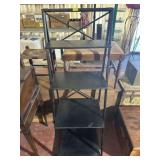 4-TIER ANGLED BOOKSHELF