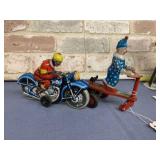 (2 PCS) VINTAGE TOYS - 1 TIN LITHO FRICTION