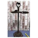 ANTIQUE CAST IRON SMOKING STAND