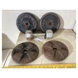 (5 PCS) ASSORTED WEGHTS