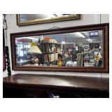 VINTAGE FRAMED WALL MIRROR