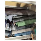 (8) ASSORTED MOVING BLANKETS
