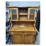 VINTAGE EARLY AMERICAN-STYLE  KITCHEN CABINET