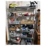 6-TIER WIRE MRTRO-STYLE ROLLING RACK