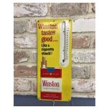VINTAGE METAL ADVERTISING SIGN FOR WINSTON