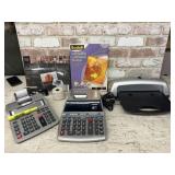 BOX LOT: OFFICE MACHINES - 2 ADDING MACHINES