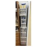 GROUP LOT: STACKING PLASTIC DRAWERS WITH