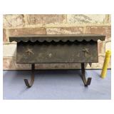 VINTAGE METAL MAILBOX