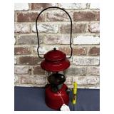 VINTAGE COLEMAN RED LANTERN; MODEL 200A