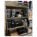 5-TIER WIRE METRO STORAGE RACK