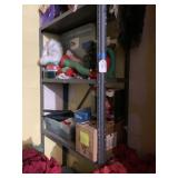 4-TIER METRO-STYLE METAL STORAGE RACK