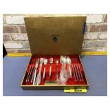 (41 PCS) NORITAKE BOXED STAINLESS FLATWARE