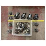 BOX LOT: ASSORTED CASTERS