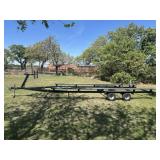 2009 HOOSIER PONTOON BOAT TRAILER, BY SPREUER