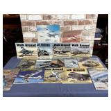 BOX LOT: 17 SQUADRON SIGNAL PUBLICATIONS OF