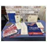 BOX LOT: POLITCAL EPHEMERA