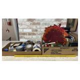 (2 BOXES) OFFICE SUPPLIES - ASSORTED TAPES,