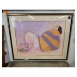 FRAMED & MATTED SOUTHWESTERN PRINT WALL ART