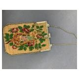 VINTAGE SAKS FIFTH AVENUE BEADED EVENING BAG