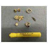 (6 PCS) ASSORTED JEWELRY - MOST WITH PEARLS