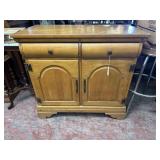 VINTAGE 2 DRAWER, 2 DOOR CABINET / SIDEBOARD