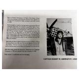 (245+ PCS) BINDER WITH FIGHTER ACE BIO SHEETS WITH