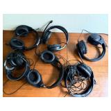 (6) Used Gaming Headphones
